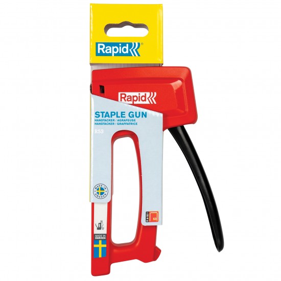 RAPİD R53 MEKANİK ZIMBA TABANCA (KIRMIZI)